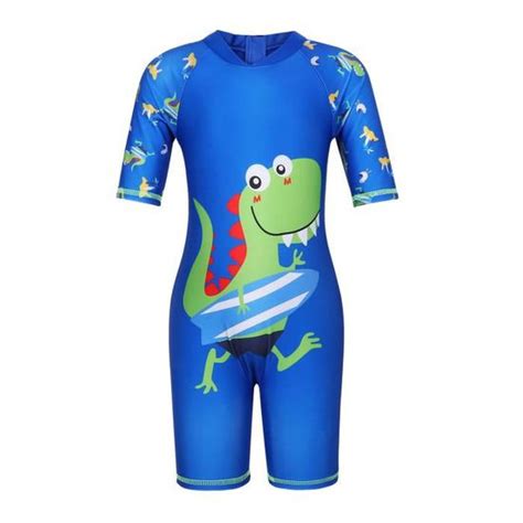 Amzbarley Enfant Maillot De Bain Pi Ces Anti Uv Gar On Body Short De