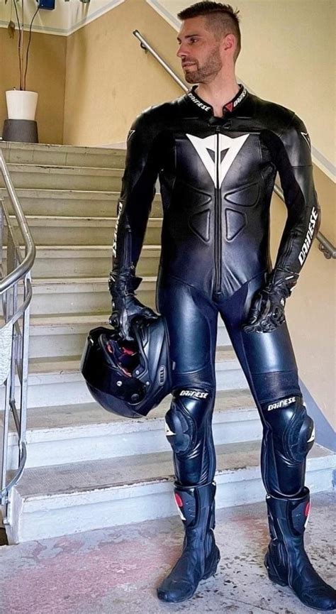 Dainese Biker Lad Leather Fashion Men Mens Leather Clothing