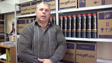 противопожарная пена проффлекс, противопожарная пена profflex - YouTube