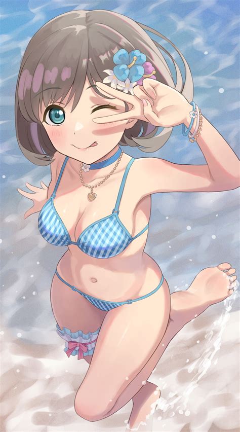 Gingham Bikini Danbooru