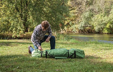 Летняя палатка куб GAZELLE T4 MAN HUB TENT green (30400) купить по ...