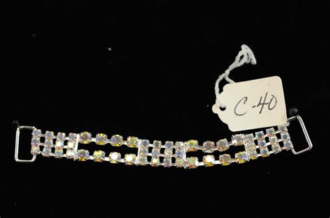 C In Ab Rhinestone Bikini Connector Vandella Costumes