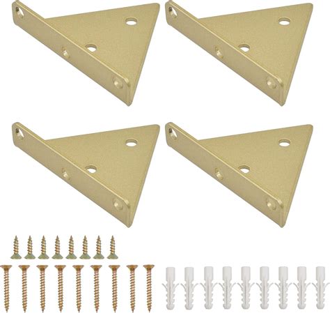 Morobor Triangle Shelf Bracket Pcs Triangle Steel Shelf Support Heavy