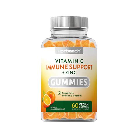 Vitamin C & Zinc Vegan Gummies (Immune Support) – 60 Vegan Gummies – The Care AK