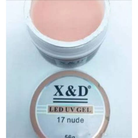 GEL XED NUDE P UNHA LED UV G ORIGINAL Shopee Brasil