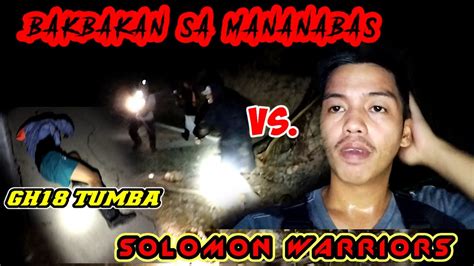 Bakbakan Sa Solomon Warriors Vs Mananabas Youtube