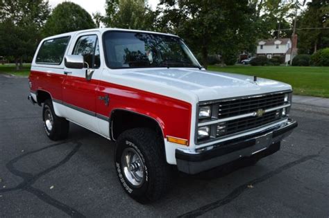 Beautiful 2 Owner Survivor 1984 Chevrolet K5 Blazer Silverado 4x4 A C