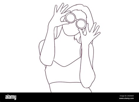 Mädchen Mit Brille Stock Vektorgrafiken Kaufen Alamy