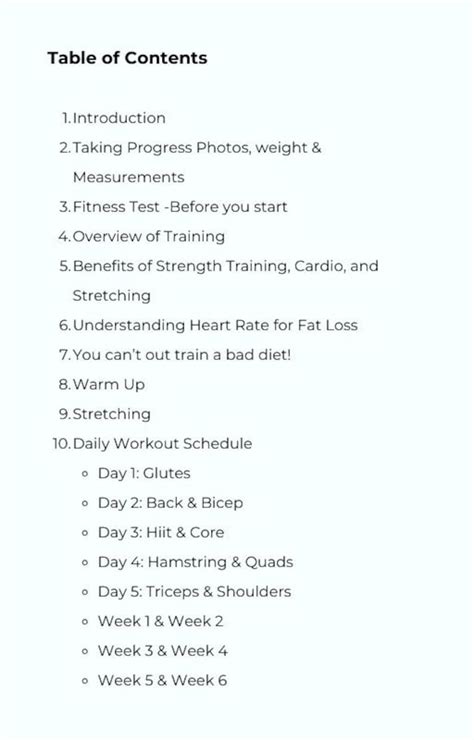 Home Workout Comprehensive Guide Roadmap