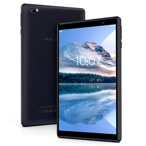 PRITOM Tablet Android 8 Polegada 2GB RAM 32GB ROM Quad Core HD IPS Tela