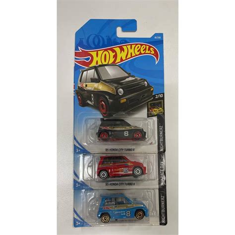 Hot Wheels Honda City Turbo Ii Shopee Malaysia