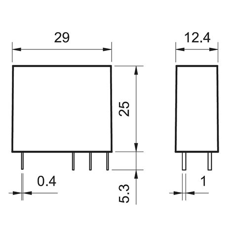 Finder Power Relay Vdc C A Max Vac Ohm