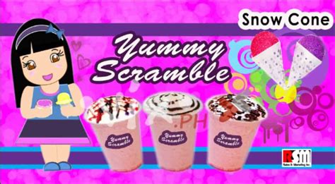 Ice Scramble Food Cart Banner Design Vixph Art · Life · Passion
