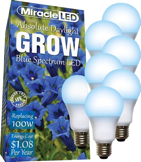 MiracleLED 604456 Blue/Spectrum Blue Spectrum Starter Grow Light