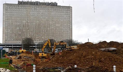 Les Chantiers De La Reconstruction Du Futur CHU De Caen Avancent Bien