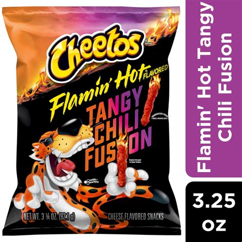 Cheetos Flamin Hot Tangy Chili Fusion Chips Oz Frys Food Stores