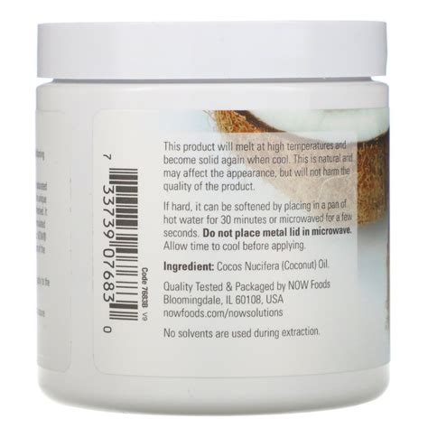 Now Solution, Coconut Oil (207 мл), кокосовое масло купить в Украине ...