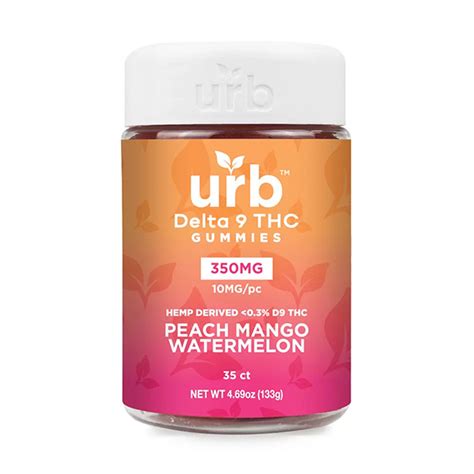 Urb Delta 9 Thc Gummies 35ct 350mg Cbd Savage