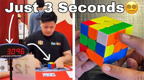 Fastest Time To Solve A 1x1 Rubik's Cube