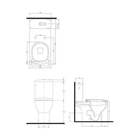 Zestaw WC KOMPAKT STYLE, odpływ uniwersalny - Remont