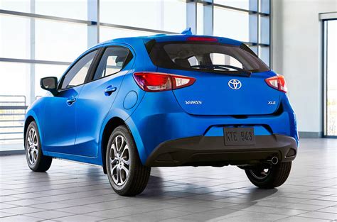 Toyota Unveils New Mazda 2 Based Yaris Hatchback For Us Autocar