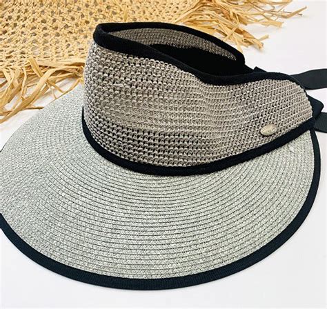 Nón nửa đầu cói mềm xám ghi P2P Bikini Thương hiệu đồ bơi nữ đồ
