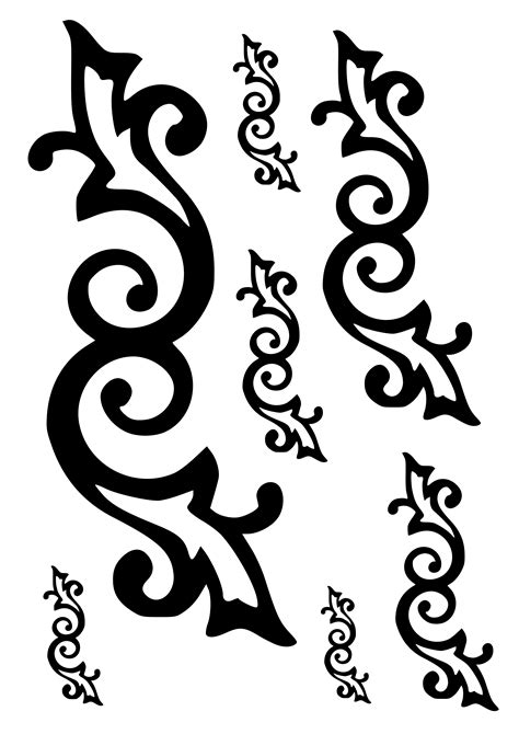 Трафареты для декупажа: скачать и распечатать — 3mu.ru