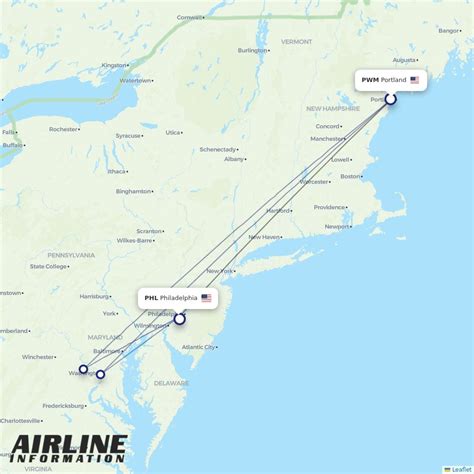 Airlines With Flights From Portland To Philadelphia Pwm To Phl