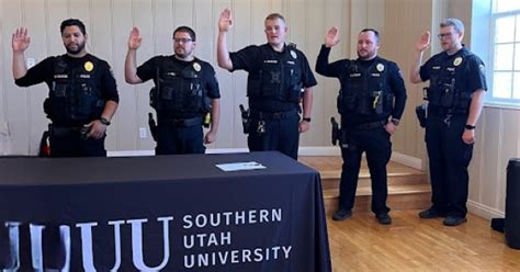 Suu Police Swear In New Officers Suu