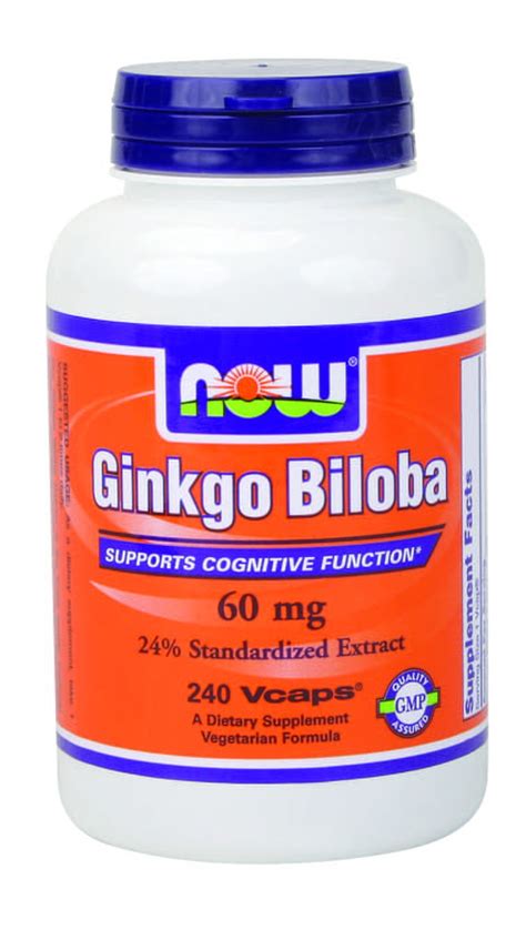 Ginkgo Biloba Mg Veg Capsules Reviews Now Musclegurus