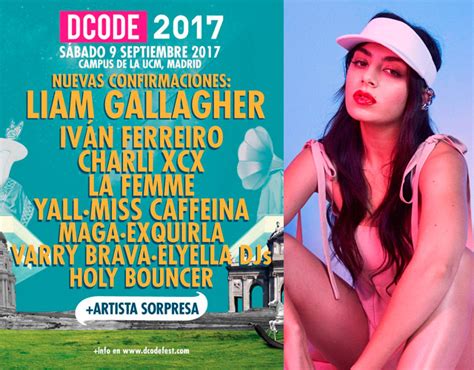 Charli Xcx Entre Los Nuevos Artistas Confirmados En Dcode 2017