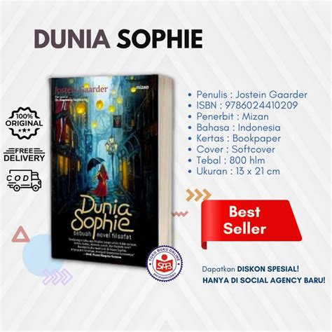 Jual Dunia Sophie Sebuah Novel Filsafat Jostein Gaarder Di Lapak