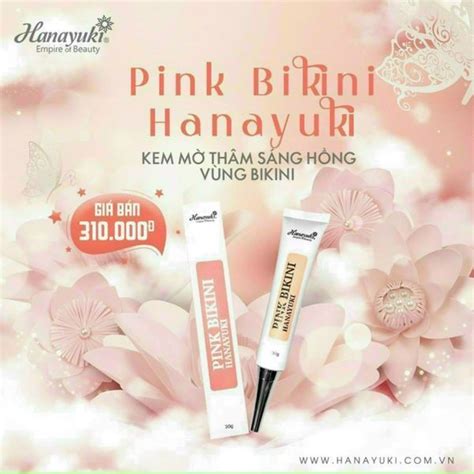 Kem hồng bikini hanayuki chính hãng giá sỉ giá bán buôn Thị Trường Sỉ