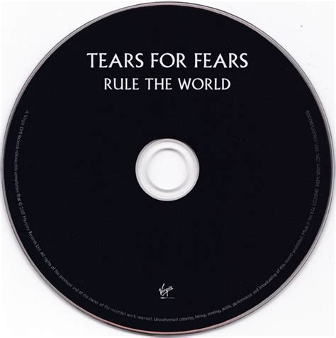 Tears For Fears Rule The World Greatest Hits America Dvd