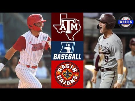 Texas A M Vs Louisiana Exciting Game Regionals Game