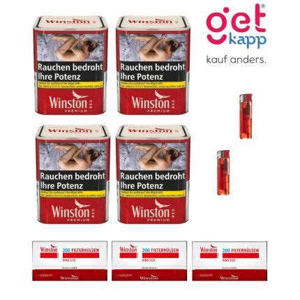 Winston Tabak Premium Rot Sparset Online Kaufen Getkapp De