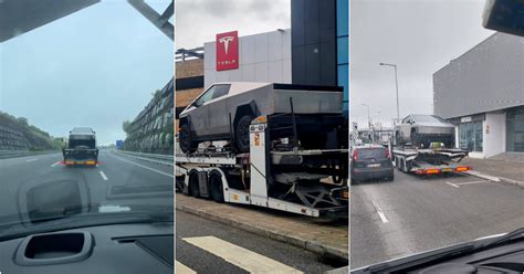 Primeira Tesla Cybertruck Em Portugal Já Chegou Ao Porto