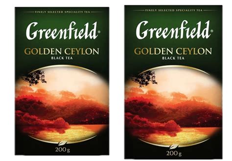 Чай GREENFIELD (Гринфилд) "Golden Ceylon", черный, листовой, 200 г ...