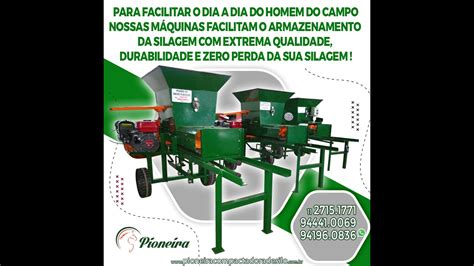 Pioneira Compactadora De Silagem YouTube