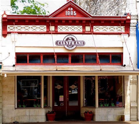 Georgetown Texas Historic old buildings Main Street