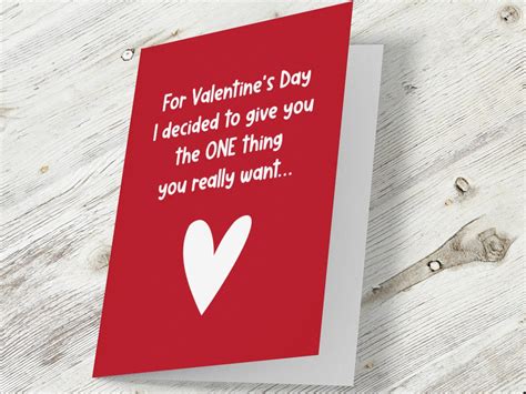 Naughty Valentines Card Funny Anal Sex Gift For Him Funny Greeting Card For Men Sexy