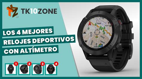 Los Mejores Relojes Deportivos Con Alt Metro Youtube