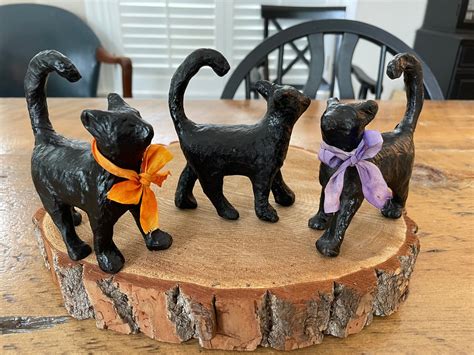 Decopatch Paper Mache Figurine CAT Etsy