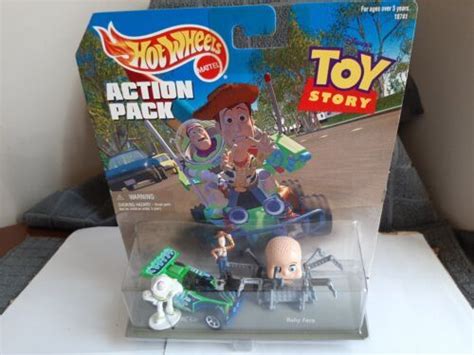 Hot Wheels Action Pack Toy Story Buzz Woody Baby Face Rc Car