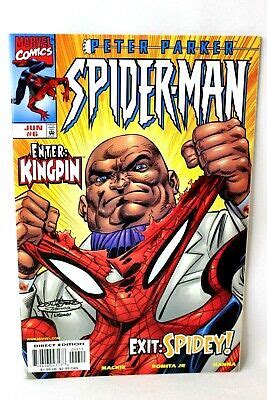 Peter Parker Spider Man 6 Enter Kingpin Bullseye Spidey 1999 Marvel