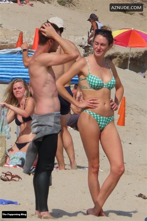 Shailene Woodley Sexy Seen Wearing A Bikini Showing Off Her Hot Body At The Beach In Malibu Aznude