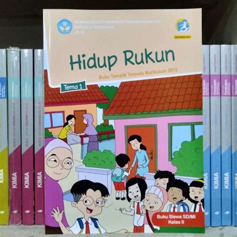 Jual Buku Paket Tematik Sd Kelas 2 Tema 1234agama Di Seller Mosily