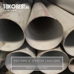 Jual Pipa Pvc Langgeng In Inch M Aw D Putih Abu Dengan Tanpa