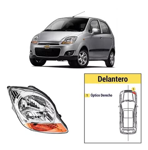 Ptico Derecho Chevrolet Spark Lt Cuotas Sin Inter S