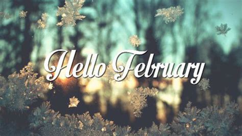 Hello February Colorful Blur Background HD February Wallpapers | HD